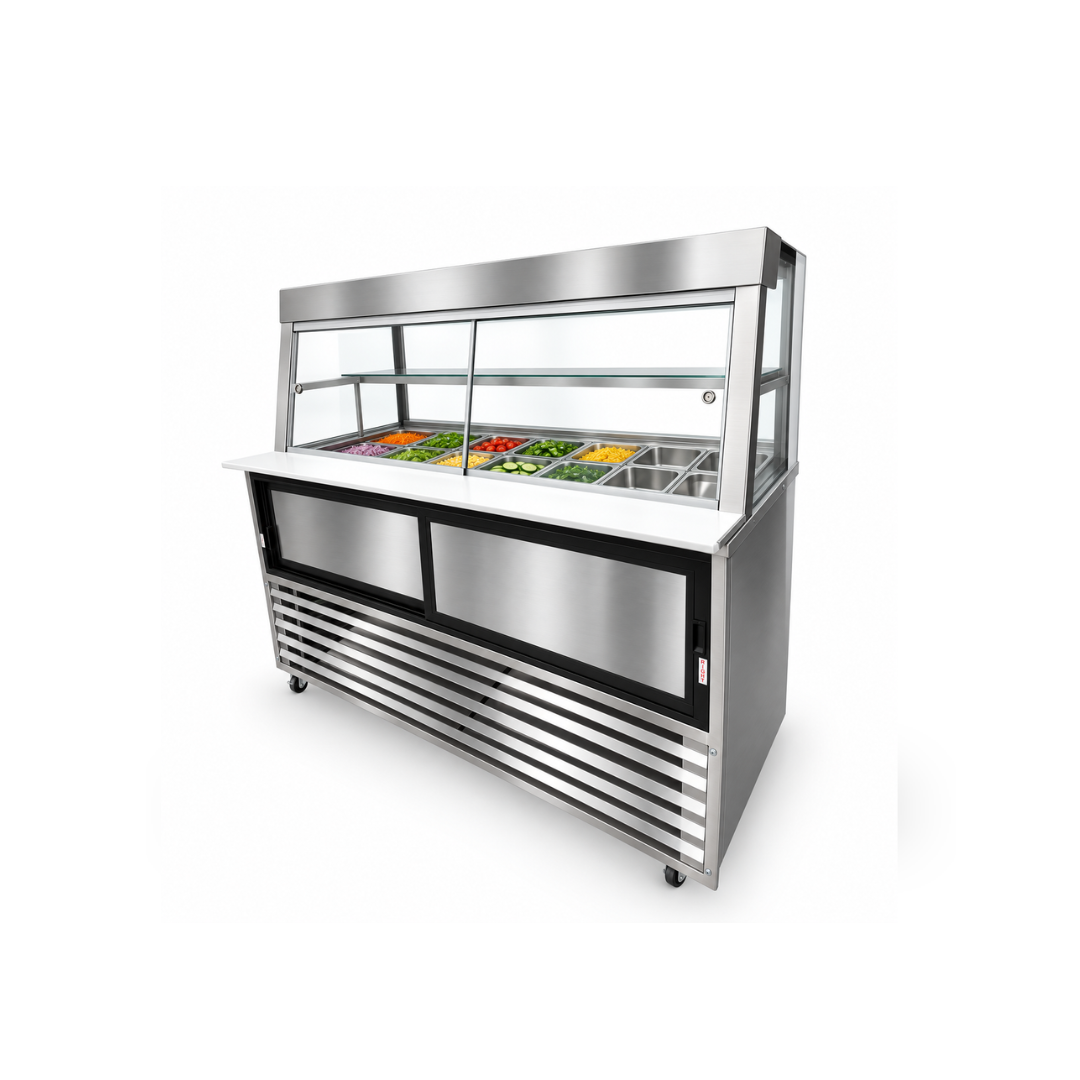 CDE Sandwich & Salad Display Bar