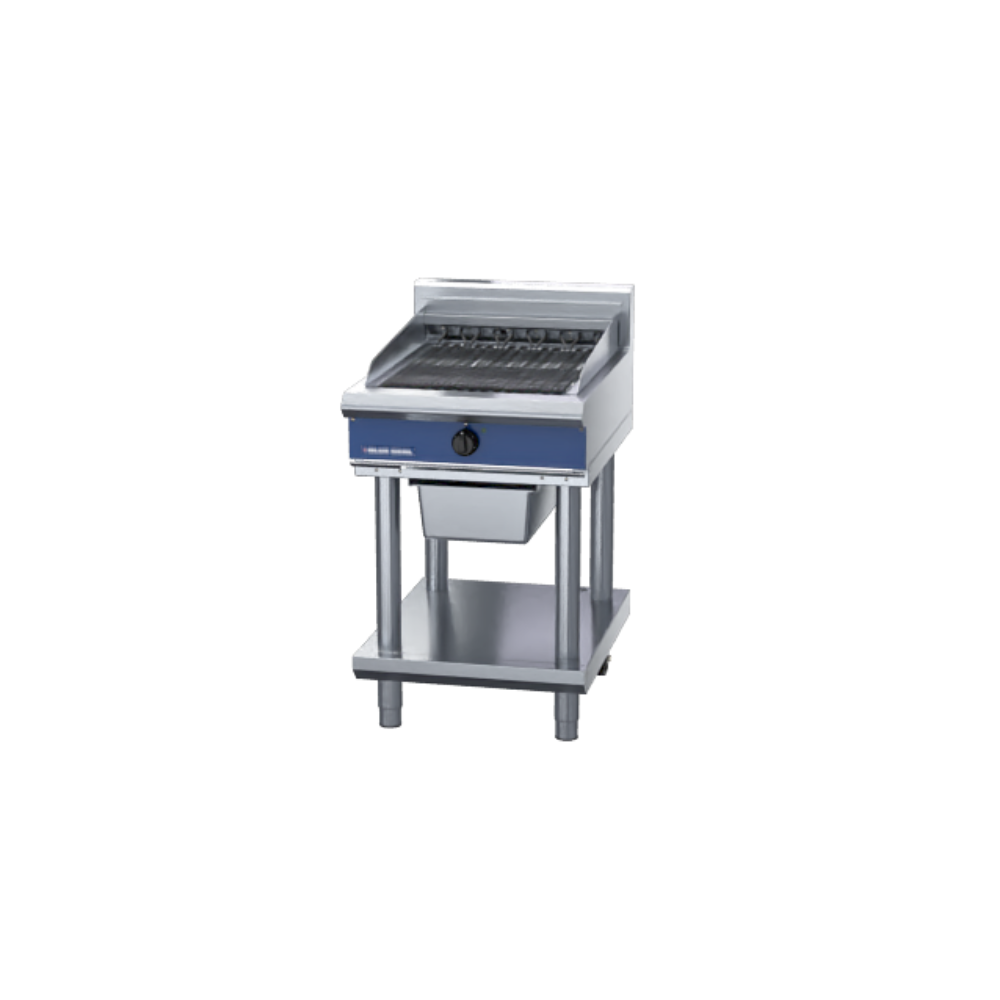 Blue Seal E594D-LS 600mm electric chargrill with leg stand stainless steel commercial kitchen equipment