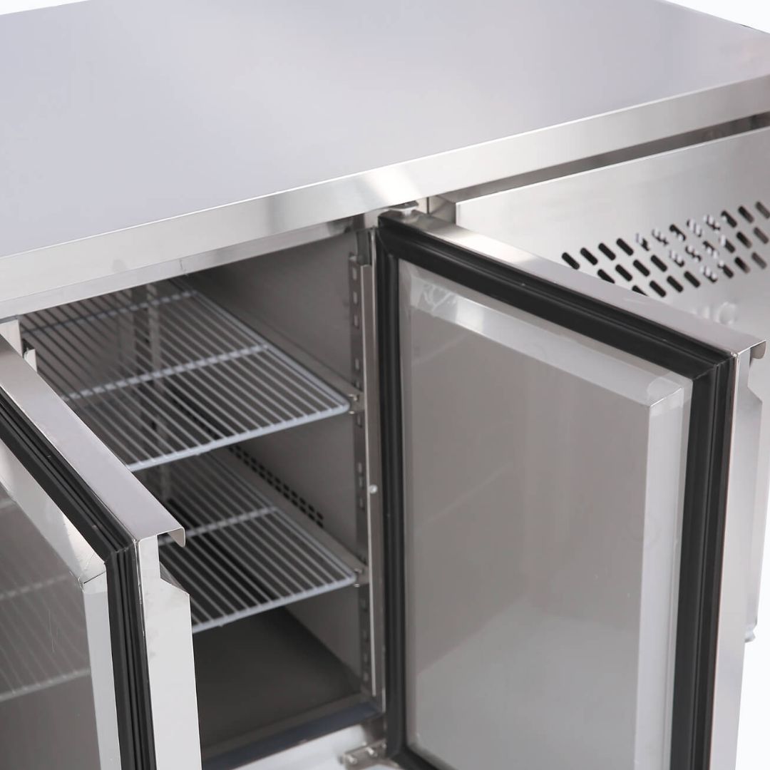 Bromic UBC1795SD 417L 3 Solid Door Underbench Chiller Fridge