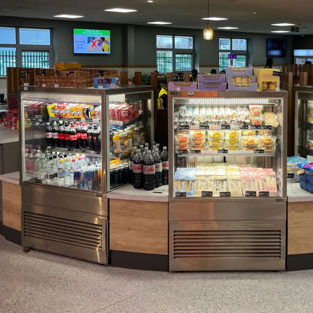 Cossiga BTGOR Open Front Refrigerated Freestanding