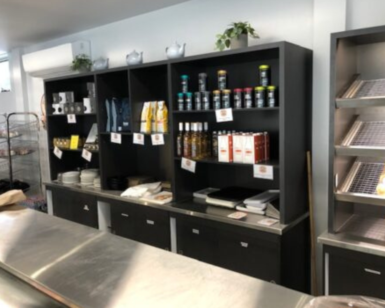 Back Wall Display Shelves
