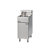 FastFri FF18 commercial 18L gas deep fryer 400mm single pan stainless steel fryer for commercial  kitchens Australia