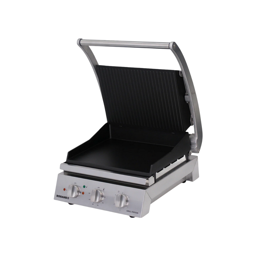 Roband Commercial Sandwich Press & Grill Station 6-Slice