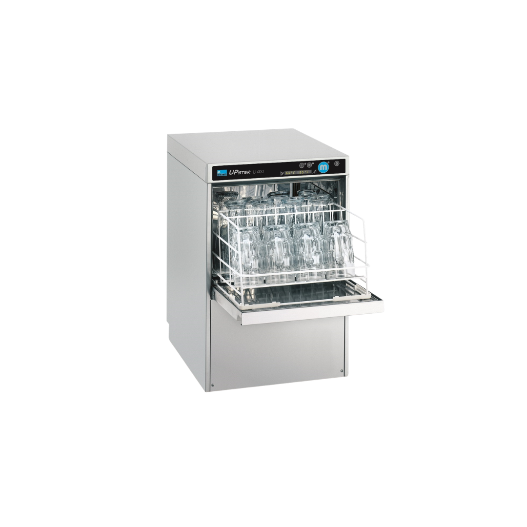 Meiko Upster U 400 Undercounter Dishwasher and glasswashers  for bakeries, cafes, restaurants and bars