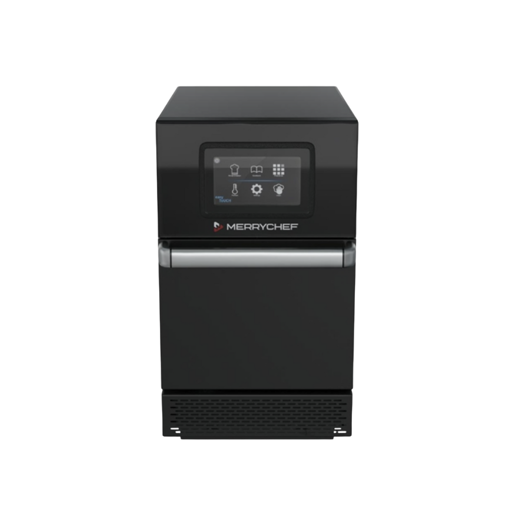 Merrychef conneX12 B SP 
high speed cook oven with stainless steel or black finish and touchscreen control panel for commercial kitchens