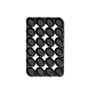 Commercial Oval Pie Tray Pallet from Complete Display Equipment for meat pies at bakeries, hotel and restaurants