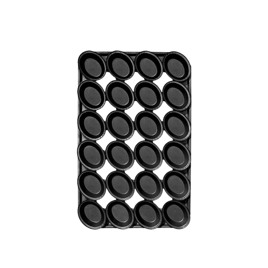 Commercial Oval Pie Tray Pallet from Complete Display Equipment for meat pies at bakeries, hotel and restaurants