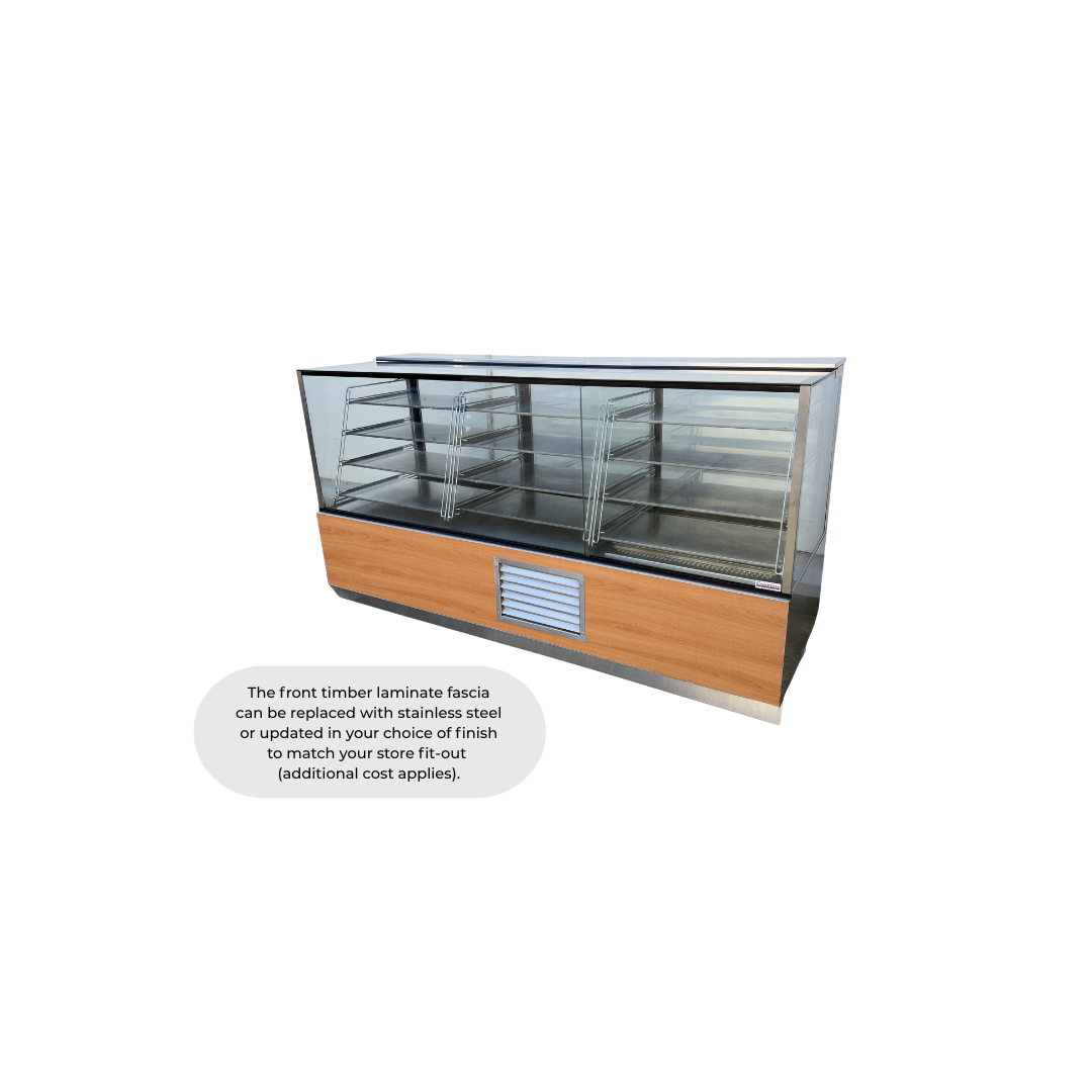 3 Bay Dual Zone Ambient + Refrigerated Display Cabinet (Refurbished)