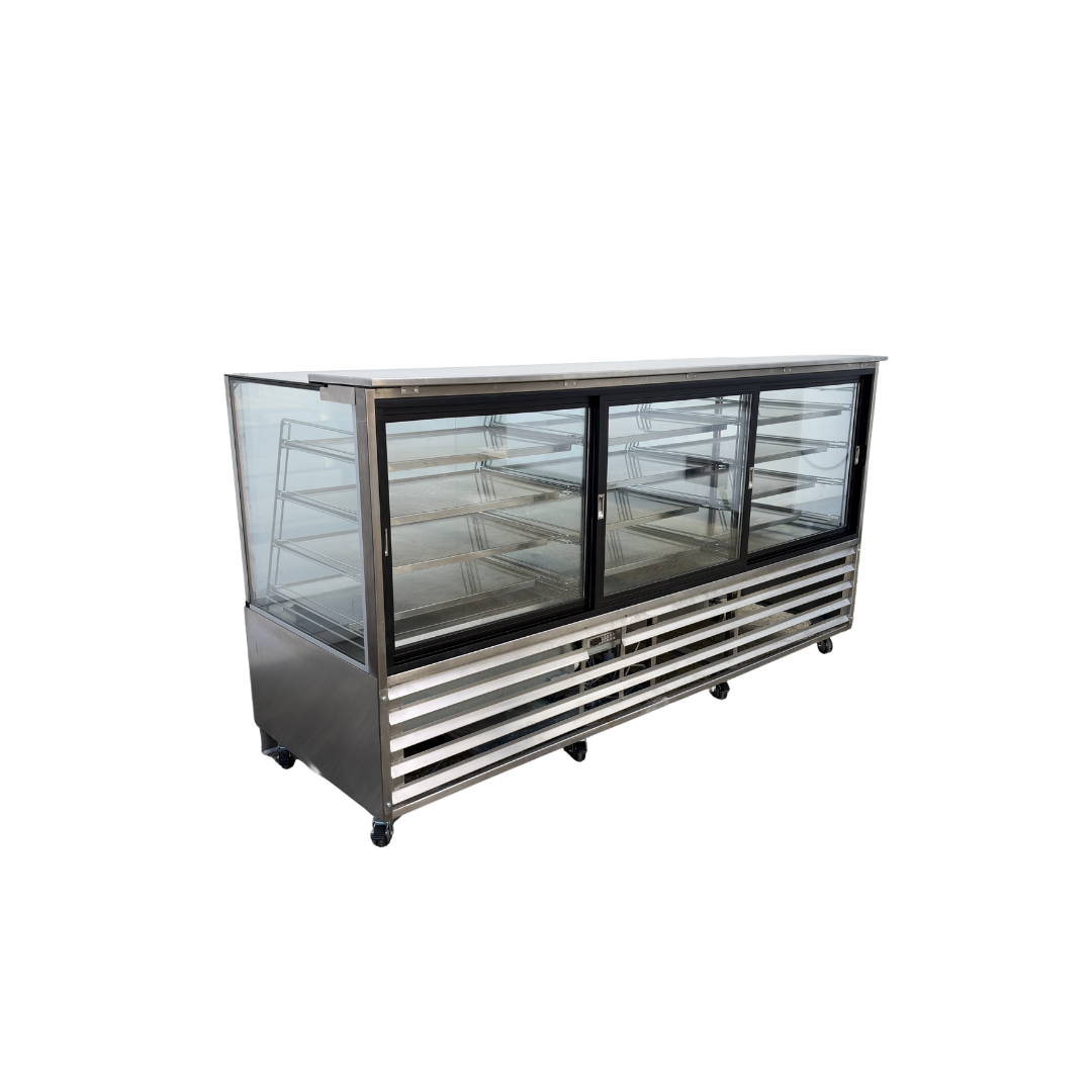 3 Bay Dual Zone Ambient + Refrigerated Display Cabinet (Refurbished)