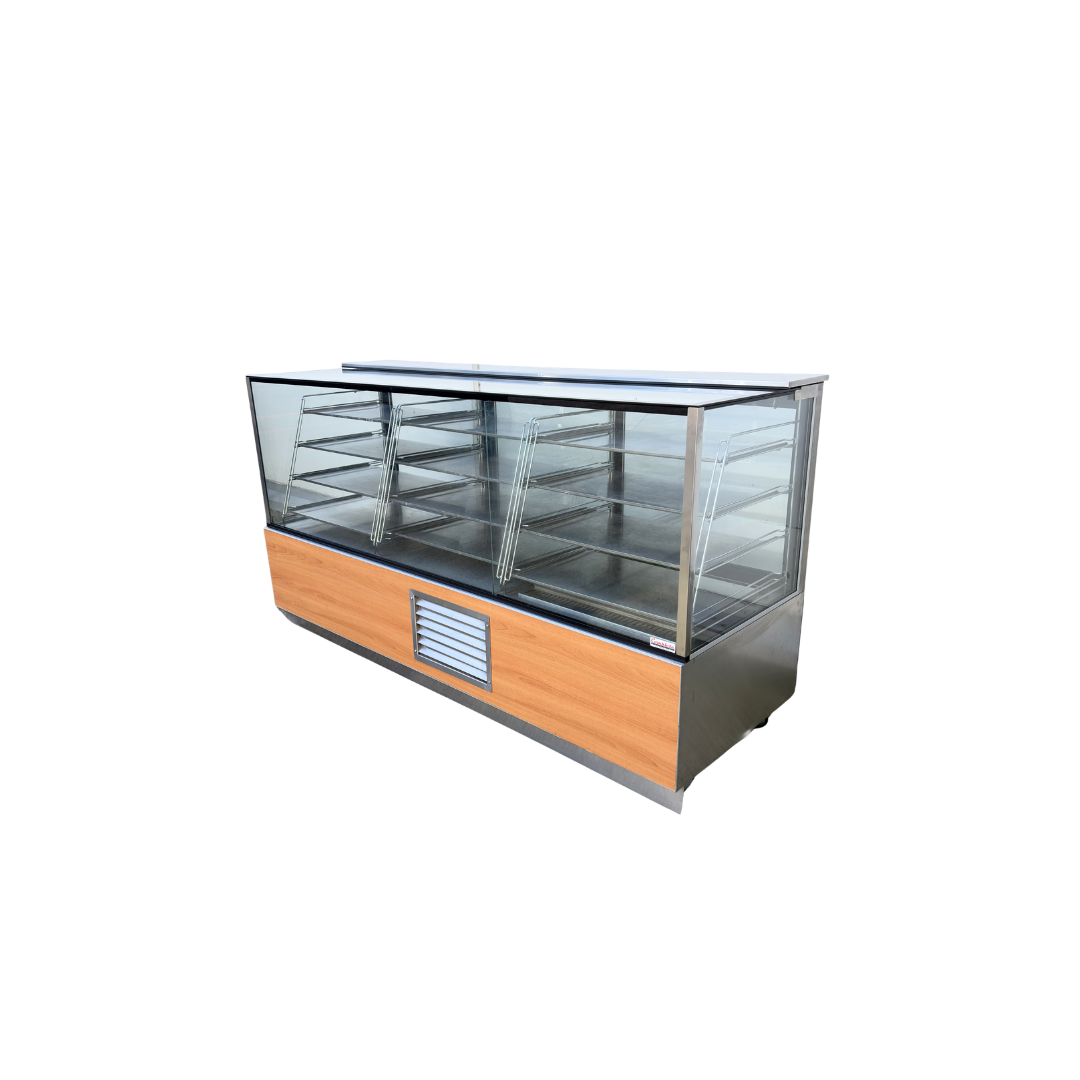 3 Bay Dual Zone Ambient + Refrigerated Display Cabinet (Refurbished)