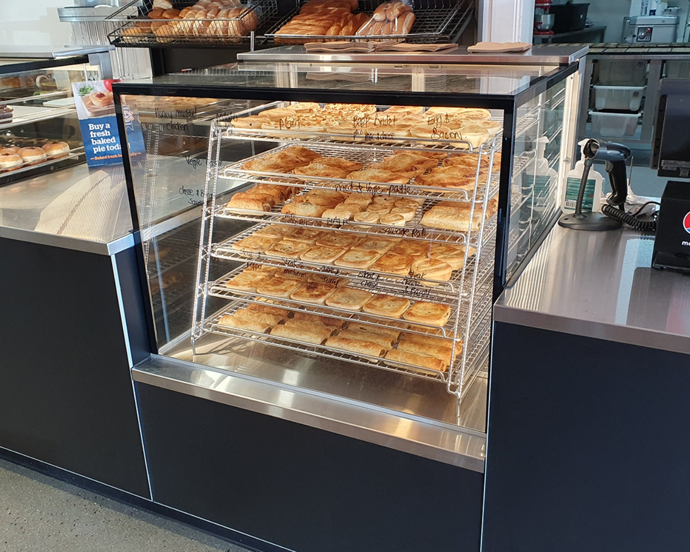 CDE Heated Display Cabinet