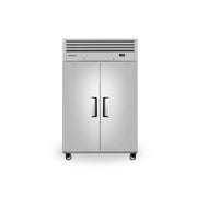 Skope RF7.UPR.2.SD commercial upright double solid door stainless steel fridge for restaurant and bakery use