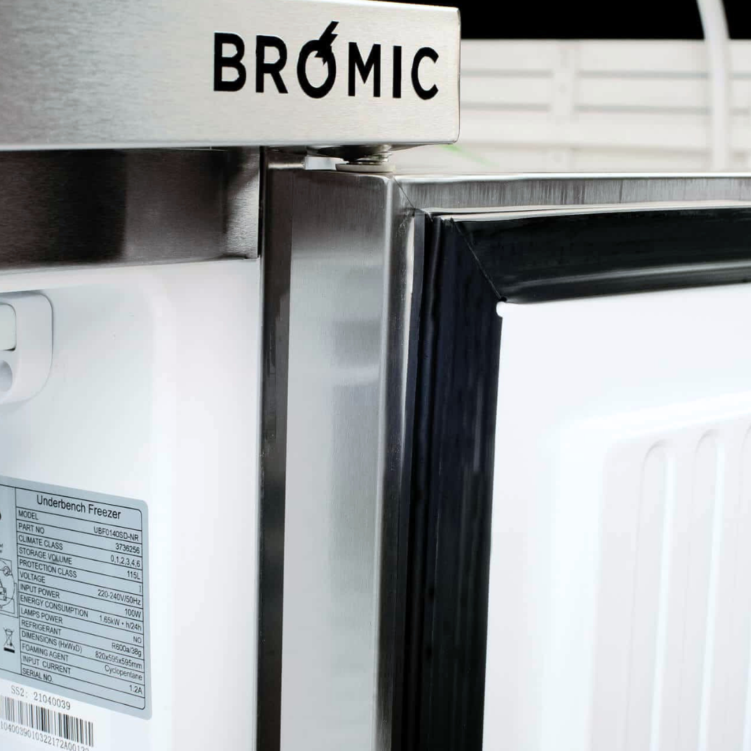 Bromic Under Bench 1 Door Freezer 115L