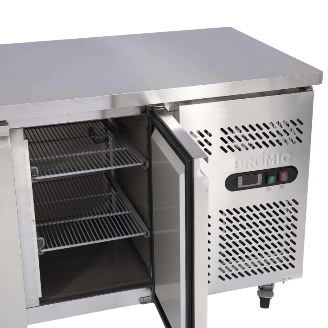 Bromic Under Bench 2 Door Freezer 282L