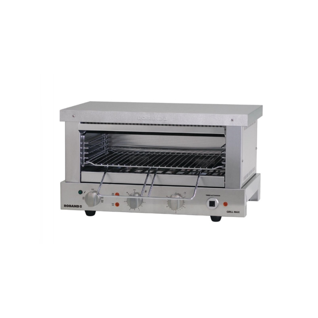 Roband GMW815E Grill Max Wide Mouth Commercial Toaster 8-Slice