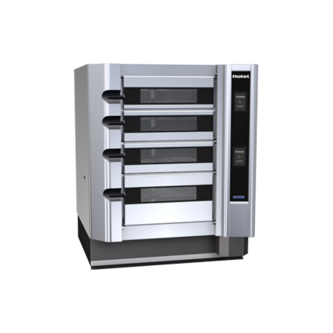Rotel 4 Deck bakery Oven energy efficient for artisan sourdough crusty loaves