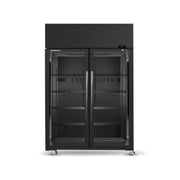 SKOPE double glass door commercial fridge for retail and hospitality