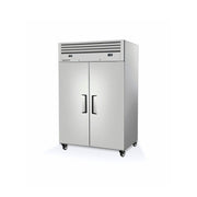 Skope 
 commercial upright double solid door stainless steel fridge for restaurant and bakery use